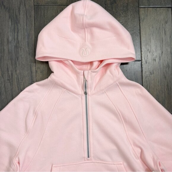 Lululemon NWT Scuba Oversized Half-Zip Hoodie Strawberry Milkshake - Picture 3 of 8